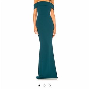 Revolve - Katie May legacy gown in teal